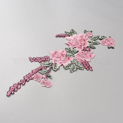 Компьютеризированные вышивки ткани самоклеющиеся пластыри DIY-WH20002-113B-1