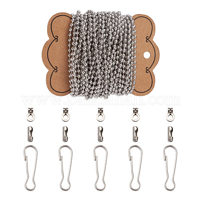 Наборы для изготовления ювелирных изделий из цепочек с шариками своими руками DIY-TA0008-43P-1