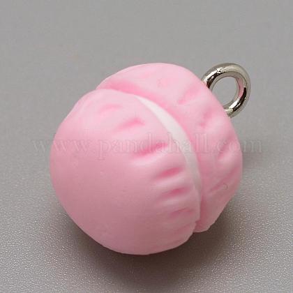 手作り樹脂粘土ペンダント マカロン ミックスカラー 18 x14 15mm 穴 2mmの通販 Jp Pandahall Com