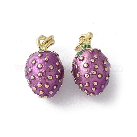 Латунь эмаль подвески KK-D336-05G-02-1