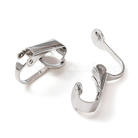 304 Stainless Steel Clip-on Earring Findings STAS-E163-67P-1