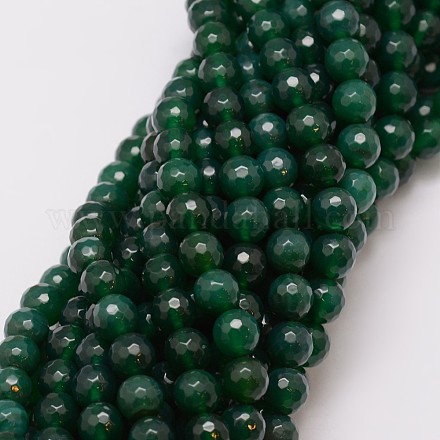 Natürliche Achat Perlen Stränge G-G882-8mm-A01-3-1