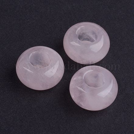 Perles de quartz rose naturel X-G-K216-01J-1