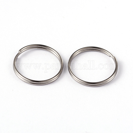 304 anelli portachiavi in ​​acciaio inox STAS-G130-40P-1