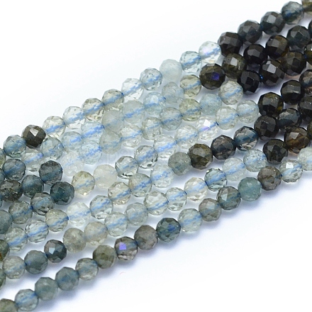 Chapelets de perles en tourmaline naturelle G-I279-E05-1