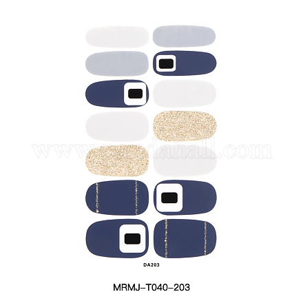 Nagelkunstaufkleber der vollen Abdeckung MRMJ-T040-203-1