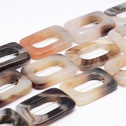 Natural Agate Bead Strands G-P192-06A-1