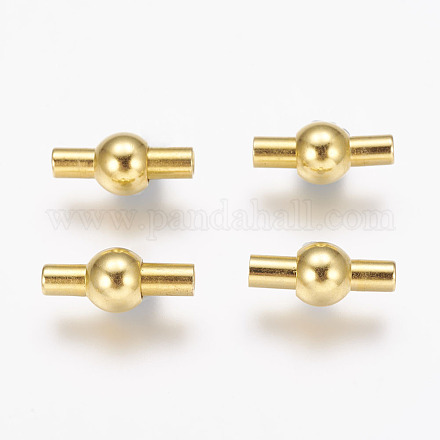 Rack Plating Brass Magnetic Clasps KK-G230-2mm-G-NF-1