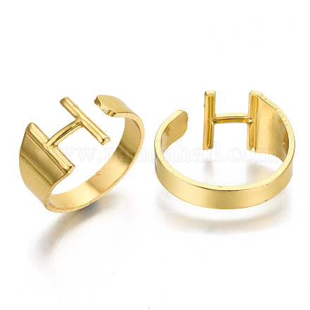 (vendita di fabbrica di feste di gioielli) anelli per polsini in lega RJEW-S038-195H-G-NR-1