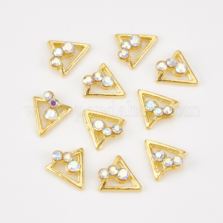 Cabochons Diamante de imitación de la aleación MRMJ-T013-08B-1