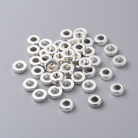 Perles en argent tibétain   X-K0NXR022-1