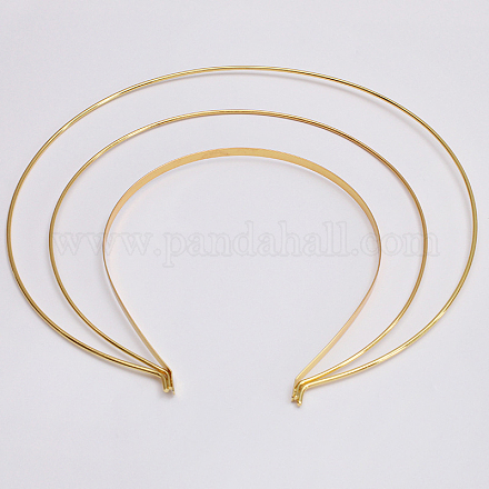 Accessoires pour bande de cheveux en fer OHAR-PW0001-156G-1
