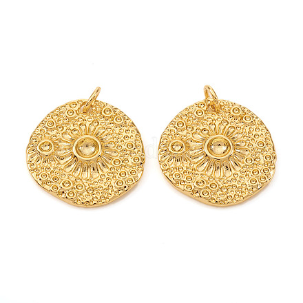 Сеттинги для кулона (стразов) из латуни &nbsp;LS-KK-I672-24G-1