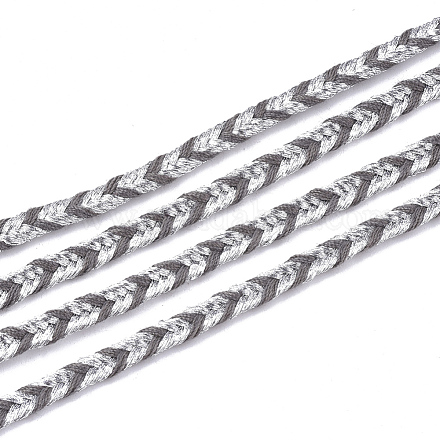 Cordón de poliéster trenzado OCOR-S113-01E-1