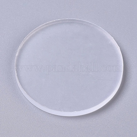Transparent Acrylic Display Base X-OACR-WH0003-18-1