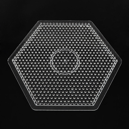 Plaques hexagone abc utilisés pour les perles à repasser 5x5mm diy DIY-S002-24-1