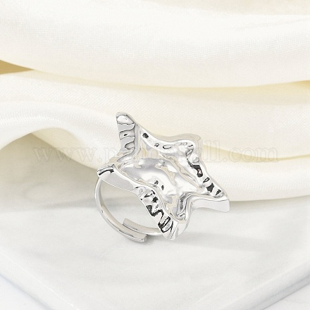 Кольца-манжеты в форме звезды из нержавеющей стали 304 с защитой от потускнения RJEW-M047-06P-1