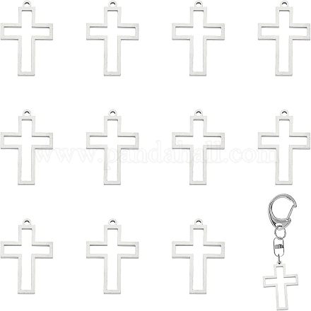 12 шт. подвески из нержавеющей стали 304 с открытой задней частью STAS-CA0001-66-1