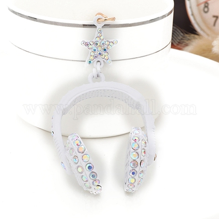 Legierung strass schlüsselanhänger&nbsp;PW-WGAC50D-01-1