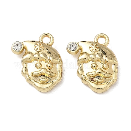 Рождественские подвески из сплава с кристаллами и стразами FIND-L026-01H-G-1