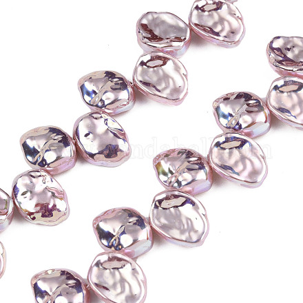 ABS Plastic Imitation Pearl Beads Strands KY-N015-16-A03-1
