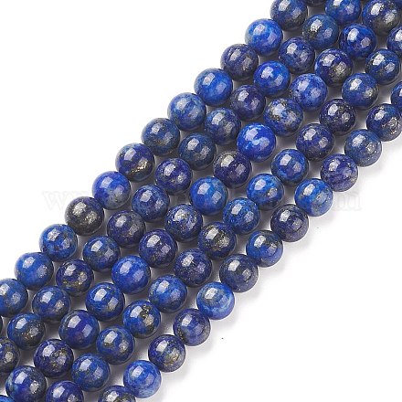 Filo di Perle lapis lazuli naturali  G-G423-6mm-A-1