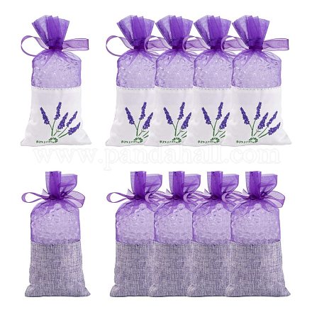 20Pcs 2 Style Lavender Sachet Empty Bag Mesh Stitching Beam Pocket OP-LS0001-02-1