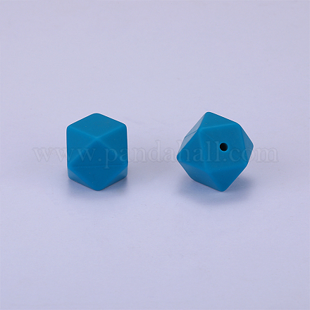 Perline esagonali in silicone SI-JX0020A-34-1