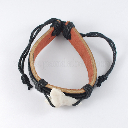 Imitation Leather Bracelets X-BJEW-R171-1-1