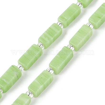 Бусы лэмпворк ручной работы LAMP-Q037-01B-05-1