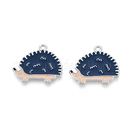 Подвески в виде ежа из эмалированного сплава с покрытием для стеллажей ENAM-T024-79A-P-1