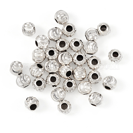 50Pcs 925 Sterling Silver Beads STER-TA0001-08-1