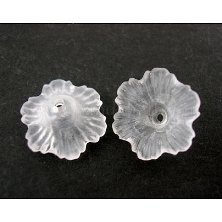 Perles en acrylique transparente X-PL561-1
