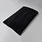 Polyester Fabric, DIY Craft Supplies, Black, 2000x1560x0.3mm