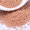 MIYUKI Delica Beads, Cylinder, Japanese Seed Beads, 11/0, (DB2111) Duracoat Dyed Opaque Tea Rose, 1.3x1.6mm, Hole: 0.8mm, about 10000pcs/bag, 50g/bag