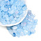 Transparent Acrylic Beads, Nuggets, Two Tone, Light Sky Blue, 10~14.5x7~11x4.5~6mm, Hole: 1.4mm, about 1256pcs/500g