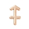 Rack Plating Alloy Pendants, Cadmium Free & Lead Free, Electroplate Nickel, 12 Constellation, Light Gold, Sagittarius, 15x8.5x5.5mm, Hole: 1.8mm