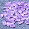 Transpaarent Glass Beads, Top Drilled, Teardrop, Purple, 14x7.5x5mm, Hole: 1.2mm