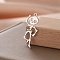 Stainless Steel Pendants, Skeleton, Stainless Steel Color, 28x13mm