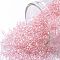 TOHO Round Seed Beads, Japanese Seed Beads, (289) Light French Rose Transparent Luster, 11/0, 2.2mm, Hole: 0.8mm, about 5555pcs/50g