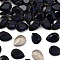 Preciosa® MAXIMA Crystal Fancy Stones, Czech Crystal, 435 16 301 Baroque Pear, Dura Foiling, 30280 Dark Indigo, 14x10mm