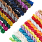 27 Bundles 27 Styles Ployester & Nylon Braided Cord Sets, Chinese Knotting Cord, Round, Mixed Color, 1.5mm, 1 bundle/style