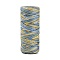 50M Segment Dyed Jute Cord, for Gift Wrapping, Party Decoration, Gold, 2mm, about 54.68 Yards(50m)/Roll