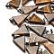 Natural Tiger Eye Pendants, with 201 Stainless Steel Finding, Triangle, 24x15x5mm, Hole: 3x7.5mm