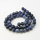 Natural Sodalite Beads Strands G-E110-12mm-3-2