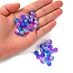 50g de perles acryliques craquelées transparentes CACR-YW0001-01D-5