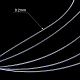 Benecreat 200m0.2mmクリアフィッシングナイロンビーズスレッドワイヤー吊り飾り用  ブレスレットとジュエリー作り OCOR-BC0005-C-01-4