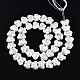 Hilos de cuentas de perlas de imitación de plástico abs KY-N015-10-A04-2