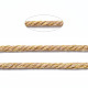 コットン糸  マクラメコード  装飾的な糸のスレッド  DIYの工芸品について  ギフトラッピングとジュエリー作り  ナバホホワイト  3mm  約109.36ヤード（100m）/ロール OCOR-WH0032-44A-23-4