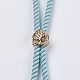 Création de bracelets à cordon torsadé en nylon MAK-F018-09G-RS-3